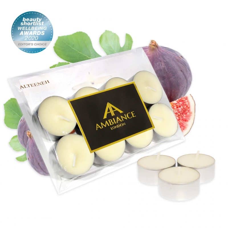 ancienne ambiance london - award-winning Alteeneh Fig Scented Tealights Set