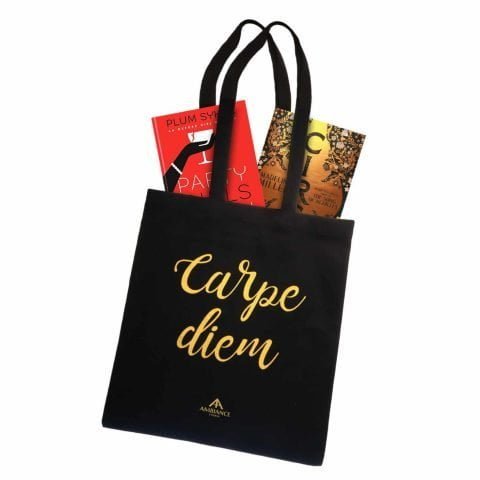 Carpe Diem Tote Bag - Alphabet Bags for Ancienne Ambiance London