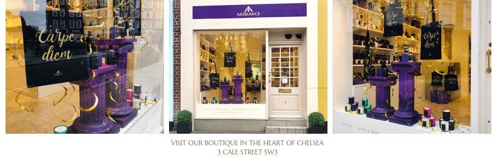 ancienne ambiance chelsea - luxury perfumery - London Window Display 