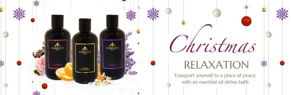 Pre Christmas Calm - Aromatherapy Detox Bath Oils - Ancienne Ambiance Aromatherapy