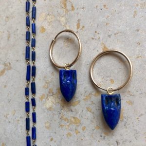 maximos jewellery lapis amphora earrings and necklace ancienne ambiance chelsea