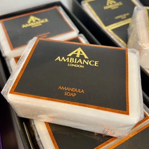 ancienne ambiance london - luxury soap bar - amandula almond soap - moisturising soap