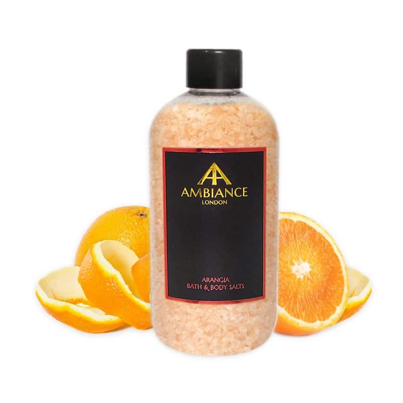Luxury Orange Scented Bath Salts - Orange Zest Salts - Ancienne Ambiance