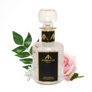 rose and jasmine luxury bath salts - ancienne ambiance luxury bath salts