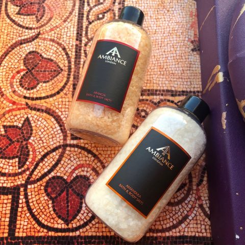 ancienne ambiance luxury bath salts - orange bath salts - almond bath salts