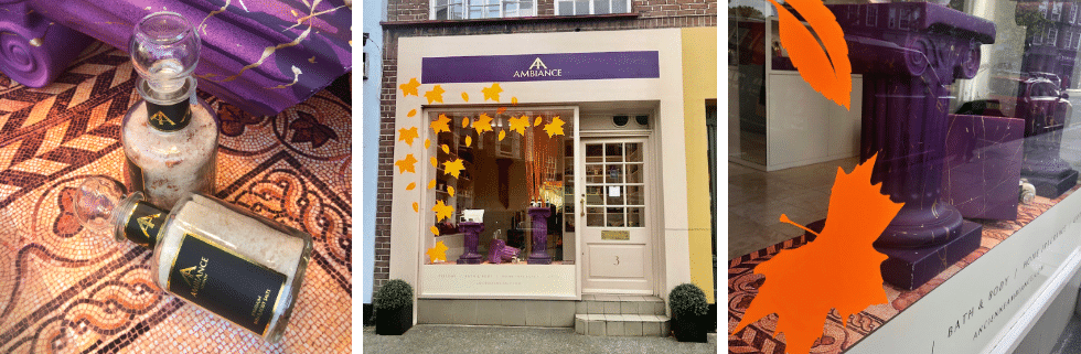 Autumn shop front Ancienne Ambiance Chelsea London