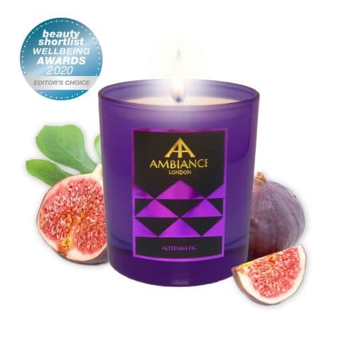 ancienne ambiance london - alteeneh fig scented candle - beauty shortlist awards winner - wellbeing candle winner