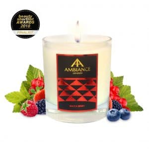 ancienne ambiance bacca berry scented candle - beauty shortlist award winning candle