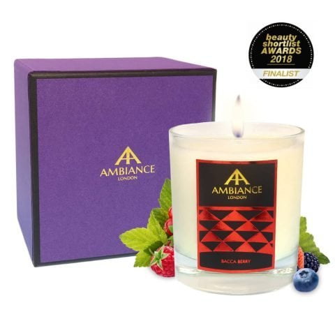 ancienne ambiance bacca berry luxury scented candle giftboxed - beauty short list awards