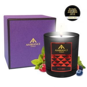 ancienne ambiance bacca berry luxury scented candle giftboxed - limited edition - beauty short list awards