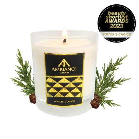 Aphrodite Cypress Scented Candle, Subscription