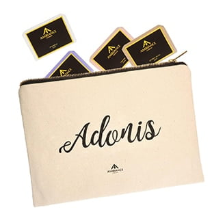 Adonis Pouch | Self Care Kit - Adonis Kit | Pamper Kit - Ancienne Ambiance