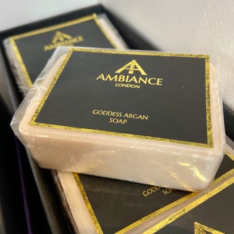 ancienne ambiance london - luxury soap bar - goddess argan soap - moisturising soap