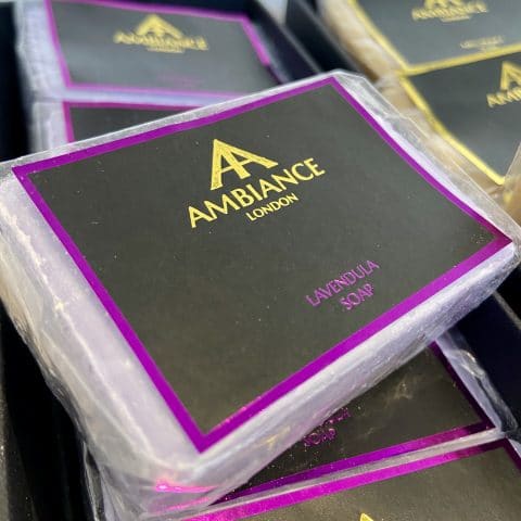 ancienne ambiance london - luxury soap bar - lavendula lavender soap - moisturising soap