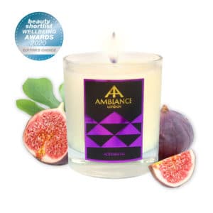Beauty Shortlist Award Winner - Editors Choice : Luxury Scented Candle ancienne ambiance london - Alteeneh fig scented candle 