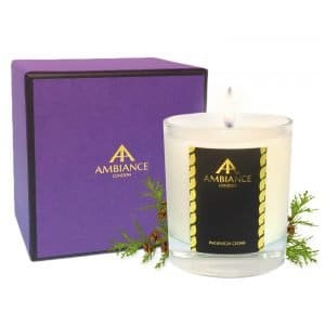 ancienne ambiance - Phoenicia Luxury Candle - Cedar Scented Candle with giftbox