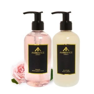 Damask Rose Body Wash & Lotion Gift Set