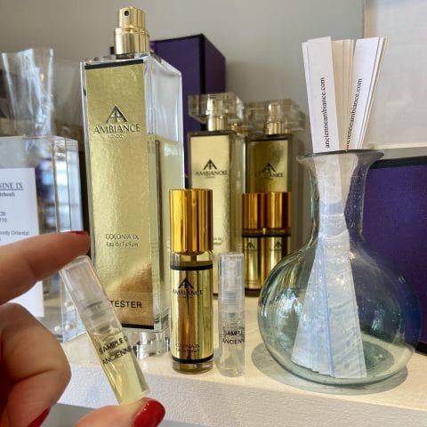 ancienne ambiance niche perfume samples - sample perfumes - fine fragrances - niche perfumery