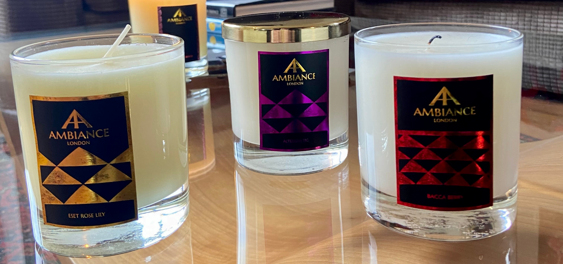 hand poured luxury scented candles ancienne ambiance