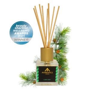 ancienne ambiance london - cedrus cedar reed diffuser - beauty shortlist award winner - wellbeing awards
