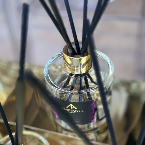 Home Fragrance Of The Year 2024 winner, Beauty Shortlist Awards. Adriatica Fig Reed Diffuser in window - Ambiance London.