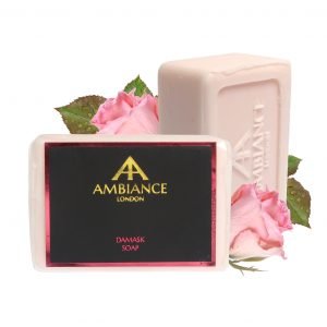luxury soap - ancienne ambiance damask rose soap bar - damask rose soap