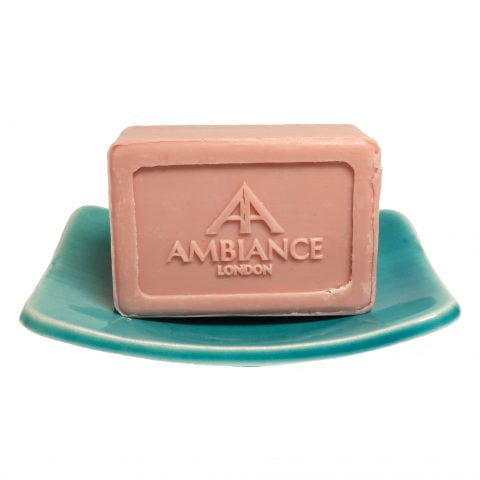 handcrafted ceramic soap dish - luxury ceramic soap dish - ancienne ambiance soap dish - soap plate - soap tray