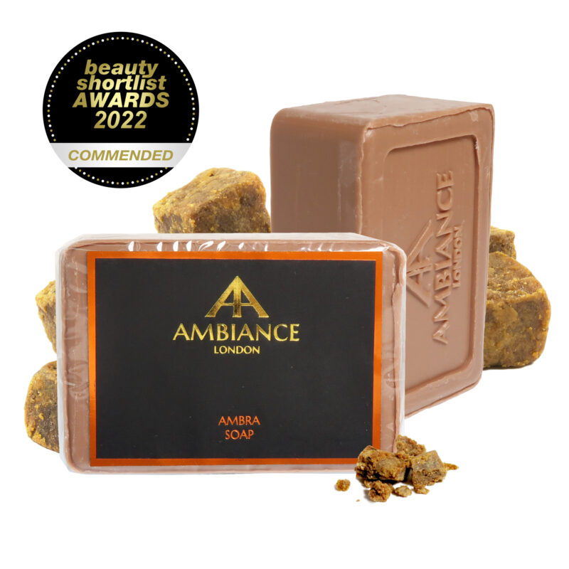 beauty shortlist awards 2022 - ancienne ambiance ambra amber soap