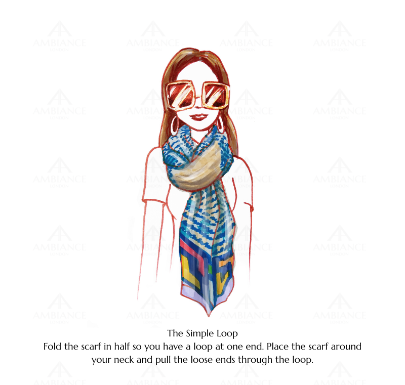 How to tie a Wool Scarf