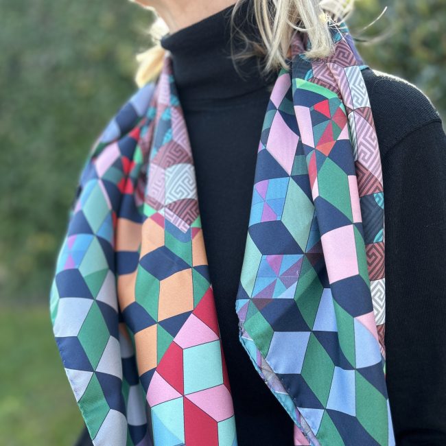 Harlequin Print Ambiance Scarf