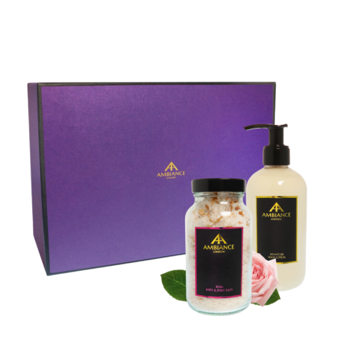 Ambiance Luxury Wellness Rose Gift Set