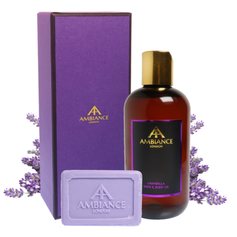 Lavendula Bath Oil & Soap Set