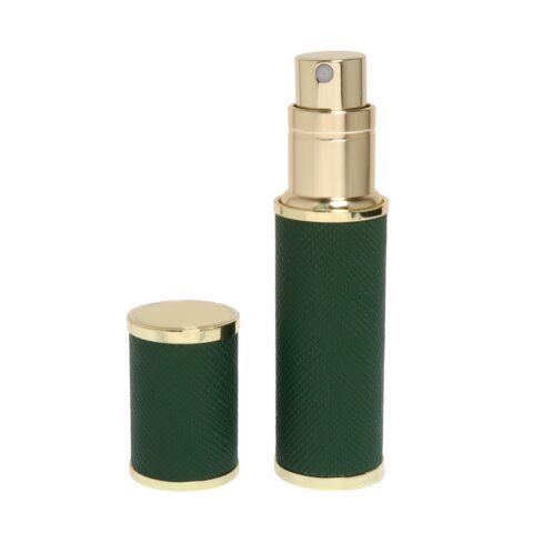 Travel Perfume Atomiser Spray in Dark Green