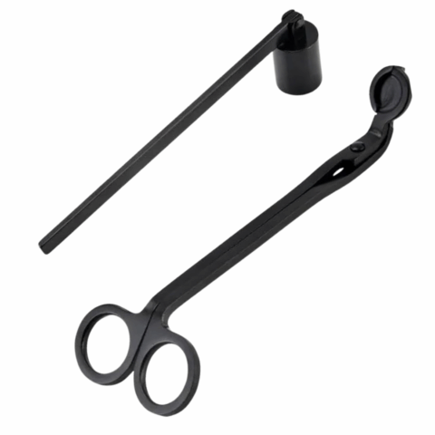 Black Candle Tools Set Wick Trimmer and Snuffer